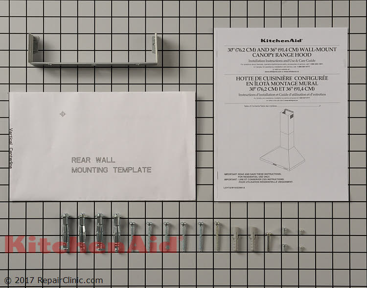 Hardware Kit W10351826 Alternate Product View