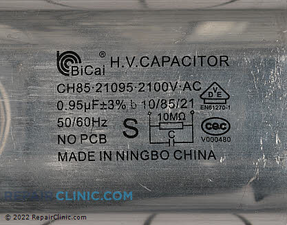 Capacitor 0CZZW1H004K Alternate Product View