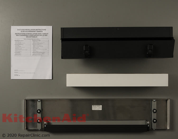 Exhaust Duct W10768190 KitchenAid Replacement Parts