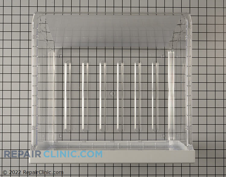 Refrigerator Vegetable Drawer DA9708067B Fast Shipping Repair Clinic