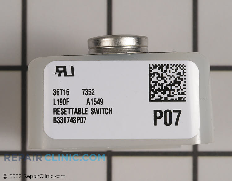 Flame Rollout Limit Switch SWT03313