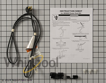 Power Cord W10820044 Alternate Product View