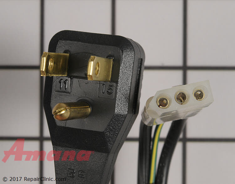 Power Cord W10820044 Amana Replacement Parts