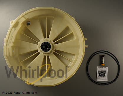 Rear Drum with Bearing W11239040 Alternate Product View