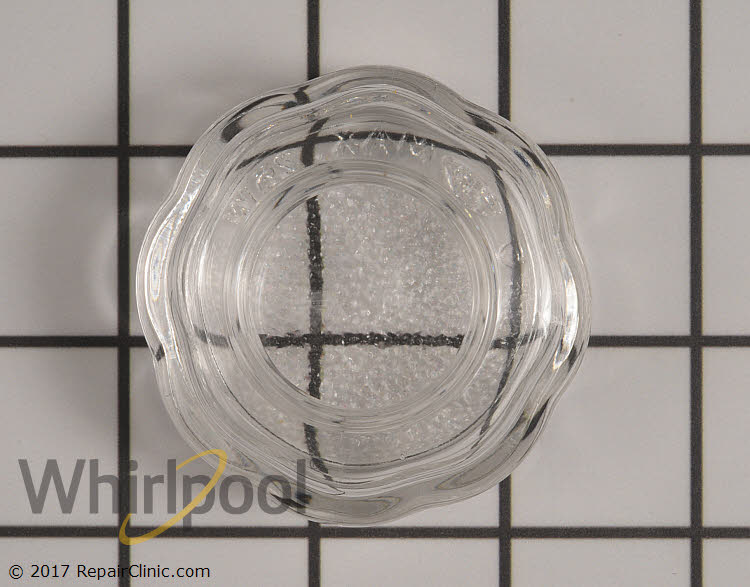 Light Lens Cover WPW10412722 Whirlpool Replacement Parts