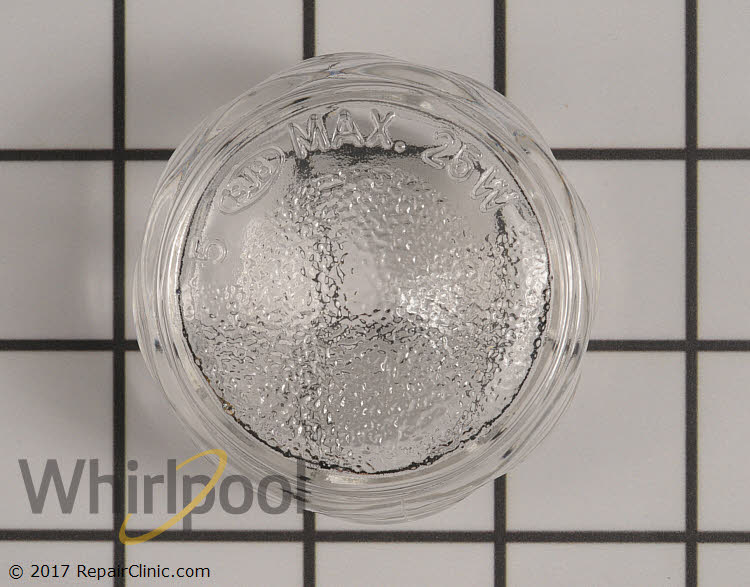 Light Lens Cover WPW10412722 | Whirlpool Replacement Parts