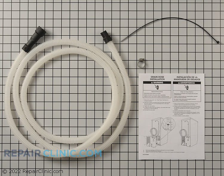 Ice Machine Drain Hose W11572053 Fast Shipping Repair Clinic