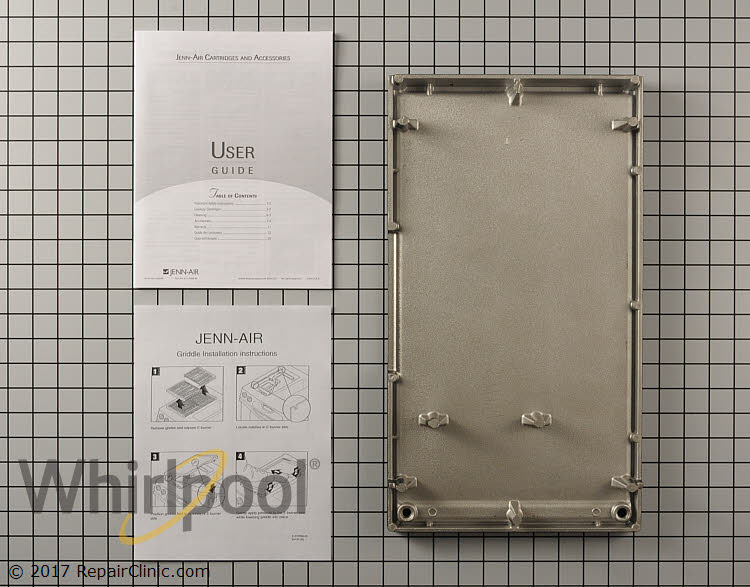 Griddle JGA8200ADX Whirlpool Replacement Parts