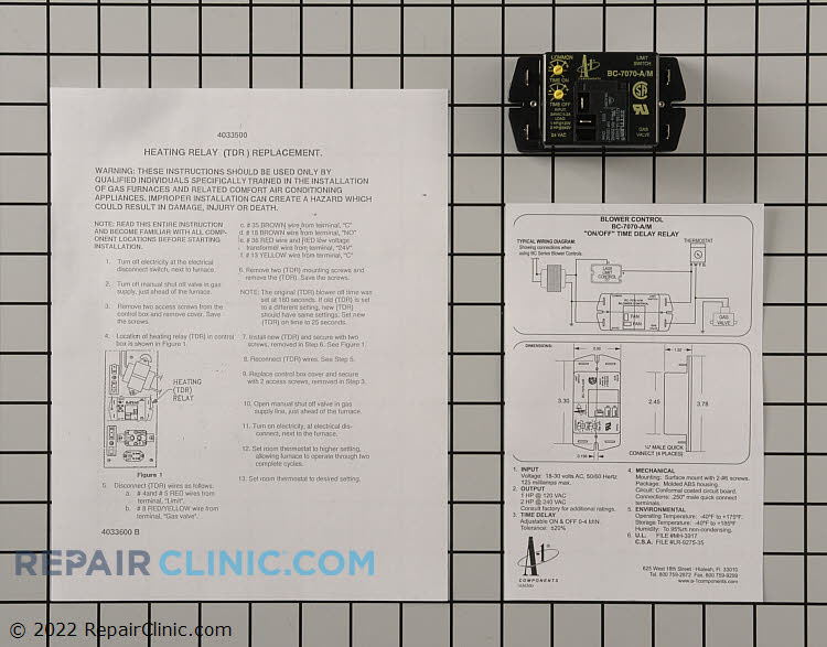 Furnace Relay S102632588014 Fast Shipping