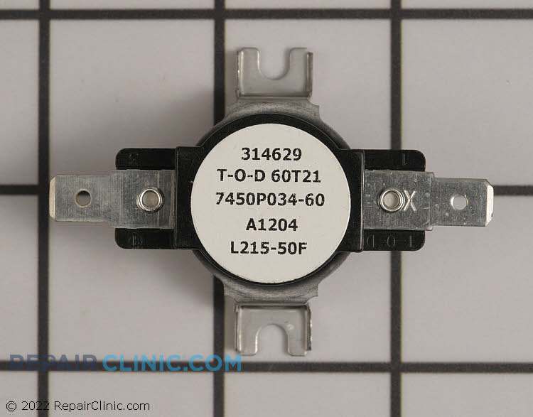 WP7450P034-60 High Limit Thermostat