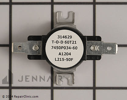 High Limit Thermostat WP7450P034-60 Alternate Product View