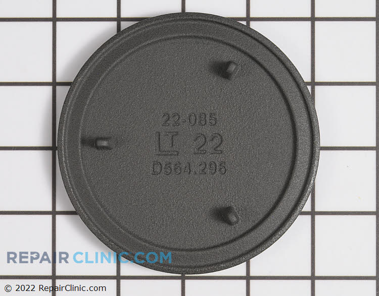 Surface Burner Cap WPW10115952 Alternate Product View