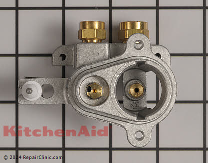 Surface Burner Orifice Holder WPW10364555 Alternate Product View