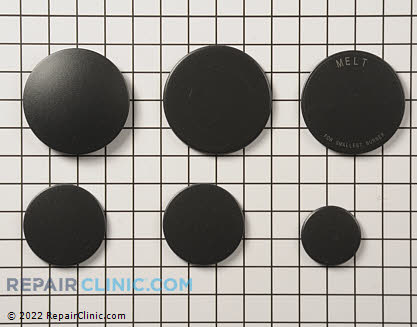 Surface Burner Cap W10819916 Alternate Product View