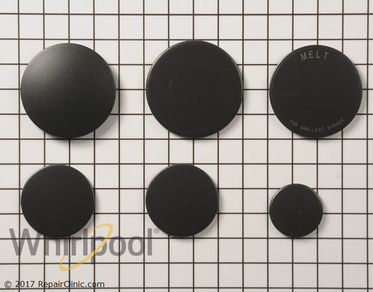 Surface Burner Cap W10819916 Alternate Product View