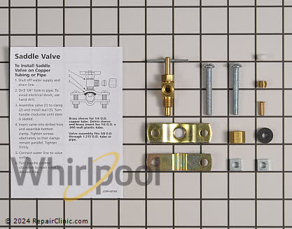 Water Supply Saddle Valve A3034801 Alternate Product View