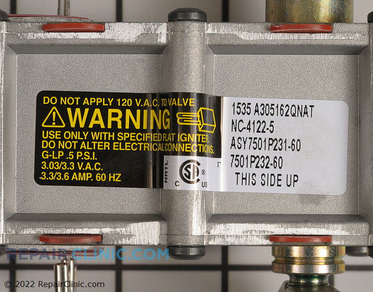 Range/Stove/Oven Pressure Regulator W10130932 Fast Shipping