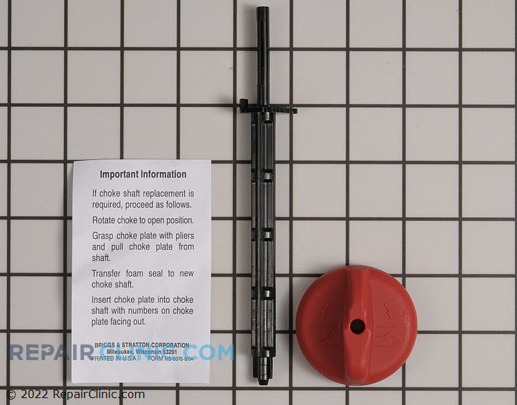Lawn Mower Choke Knob 594219 Briggs & Stratton Choke Knob Repair Clinic
