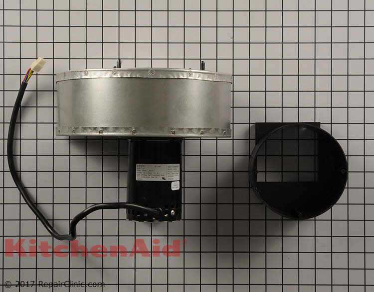 Exhaust Fan Motor WPW10109930 KitchenAid Replacement Parts