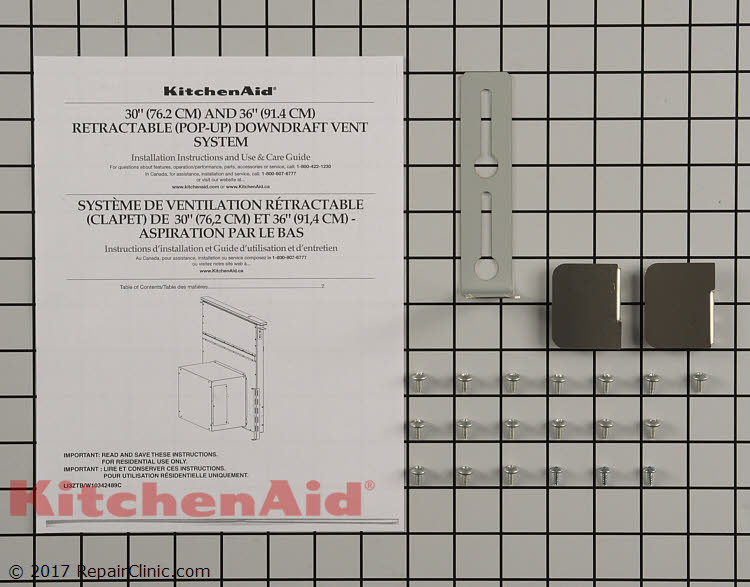 Hardware Kit W11188522 | KitchenAid Replacement Parts 