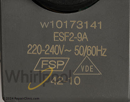 Evaporator Fan Motor WPW10173141 Alternate Product View