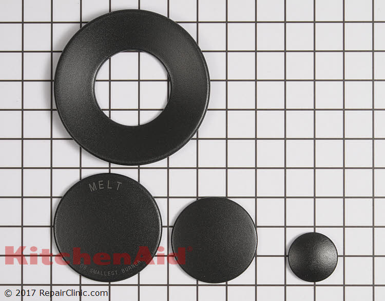 Surface Burner Cap W10811958 KitchenAid Replacement Parts