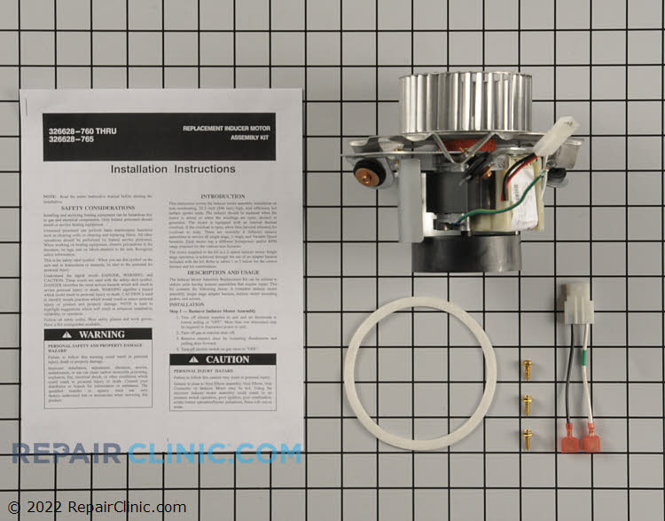 Furnace Draft Inducer Motor Assembly 347822762 Fast Shipping