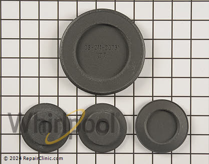 Surface Burner Cap WPW10300348 Alternate Product View