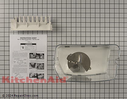 Ice Bucket Assembly W10428889 Alternate Product View