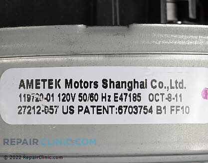 Motor 27212057 Alternate Product View