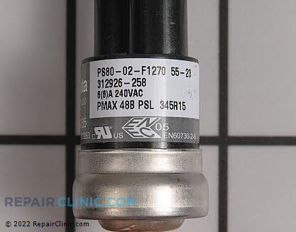 Pressure Switch 312926-258 Alternate Product View