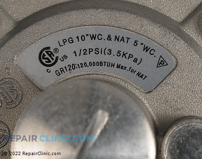 Pressure Regulator W10661850 Alternate Product View