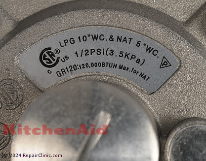 Pressure Regulator W10661850 Alternate Product View
