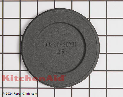 Surface Burner Cap WPW10256034 Alternate Product View