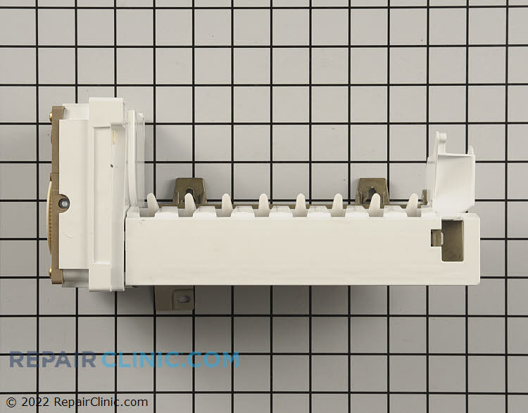 Refrigerator icemaker assembly, modular style. The new icemaker does not include a new cover, ice level arm, or wire harness, these components will need to be reused from original icemaker.