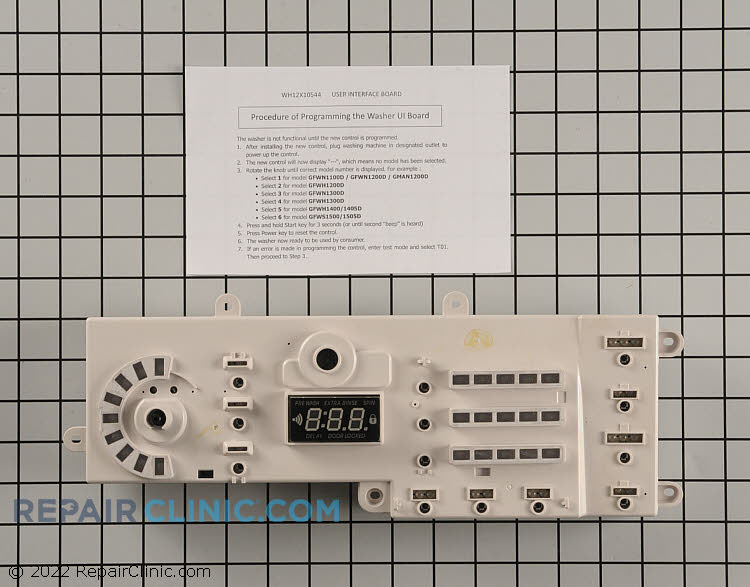 User Control and Display Board WH12X10544 Alternate Product View