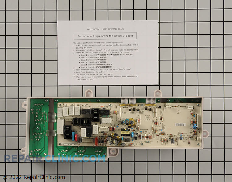 User Control and Display Board WH12X10544 Alternate Product View