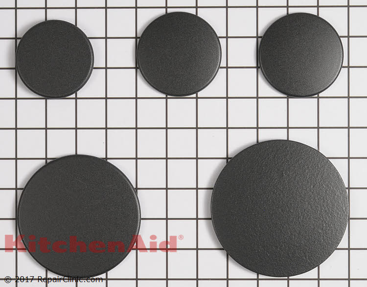 Surface Burner Cap W10876582 KitchenAid Replacement Parts