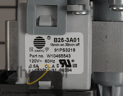 Water Pump WPW10465543 Alternate Product View
