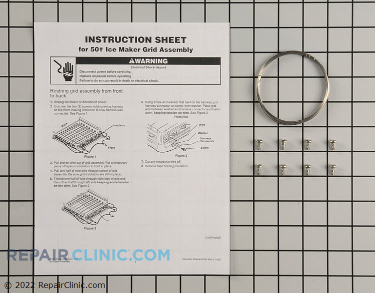 4387020 Cutting Grid Wire Kit