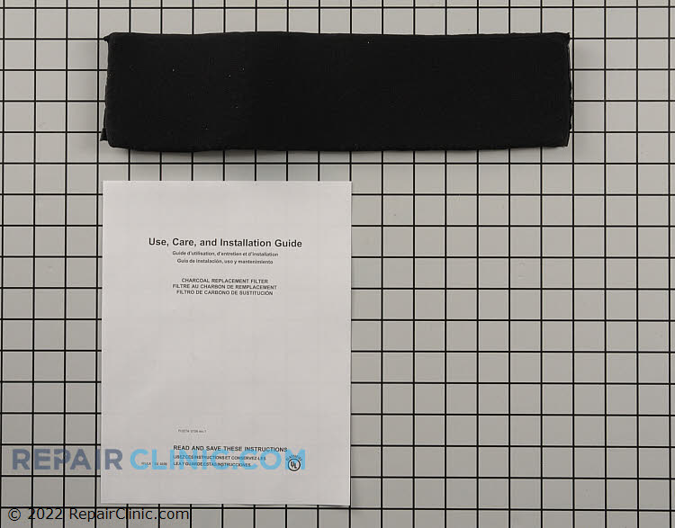 Charcoal Filter W10356922 Alternate Product View