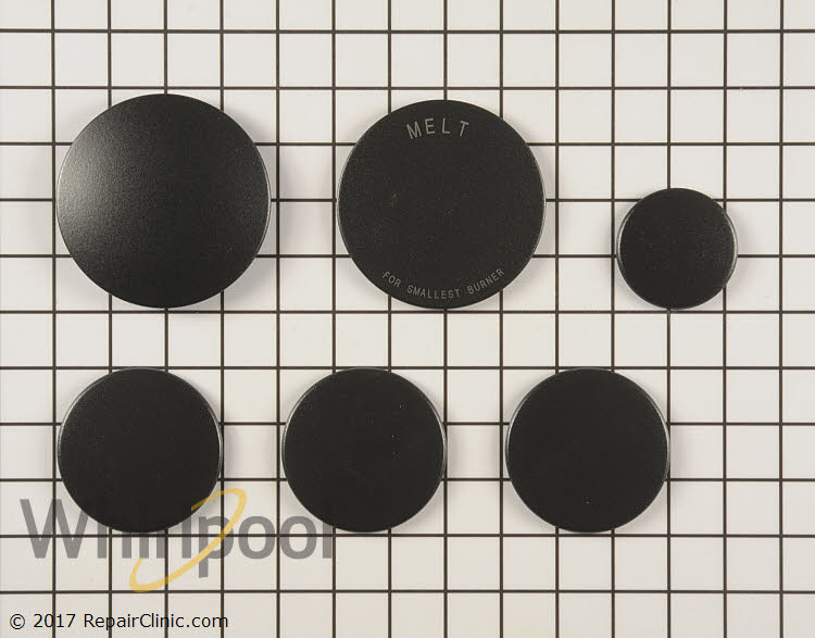 Surface Burner Cap W10833886 Alternate Product View