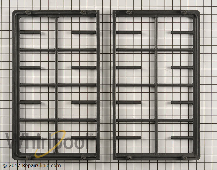 Burner Grate WPW10286631 Whirlpool Replacement Parts