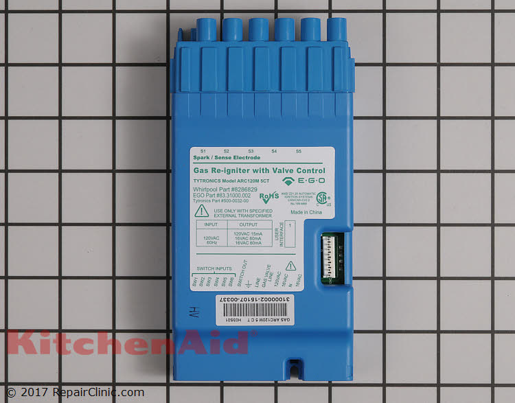 Spark Module WP8286829 KitchenAid Replacement Parts