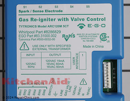 Spark Module WP8286829 Alternate Product View