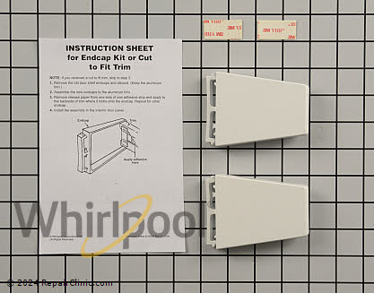 Shelf Retainer Bar Support 4388286 Alternate Product View