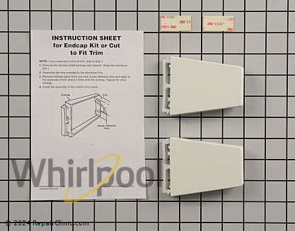 Whirlpool Shelf Retainer Bar Support 4388286 | Whirlpool
