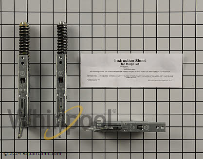 Door Hinge W10347466 Alternate Product View