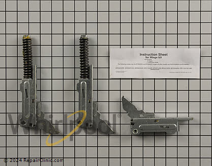 Door Hinge W10347466 Alternate Product View