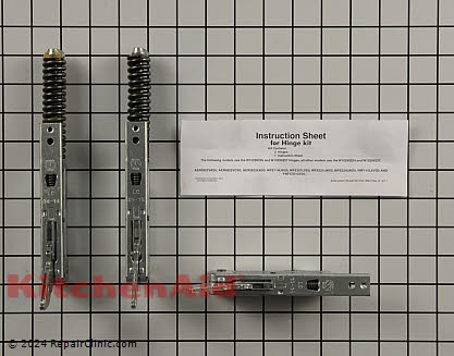 Door Hinge W10347466 Alternate Product View